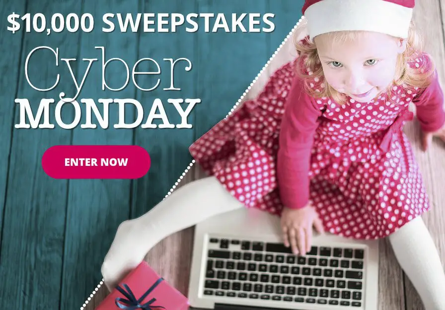 $10,000 Monday Shopping Sweepstakes