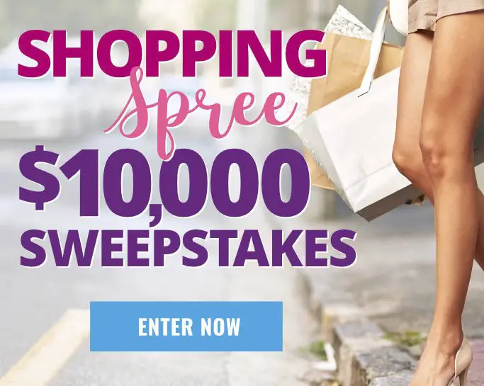 $10,000 Shopping Spree Sweepstakes