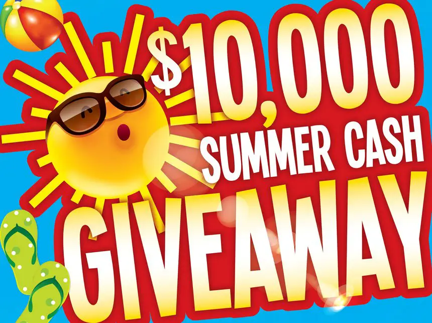 $10,000 Summer Cash Giveaway!