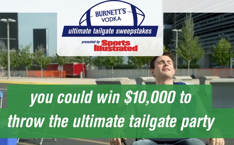 $10,000 for Your Tailgate Party!