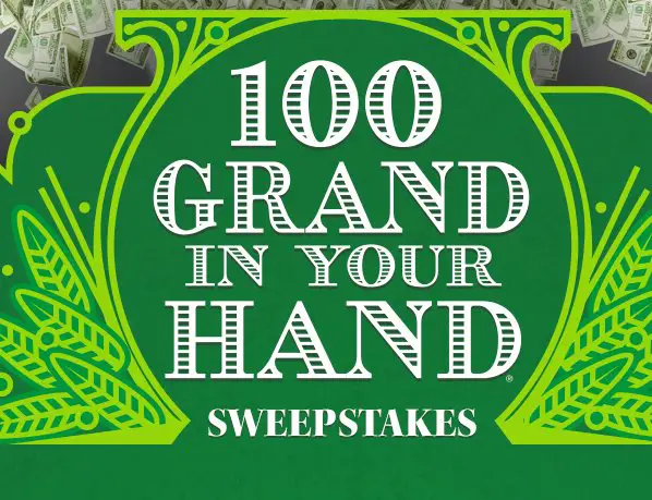 YOU COULD WIN $100,000 - $100k in Your Hands