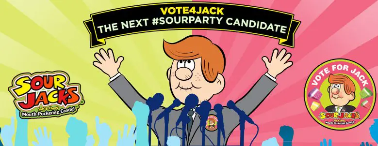 107 Winners! Taste this SourJacks Vote4Jacks Sweepstakes!