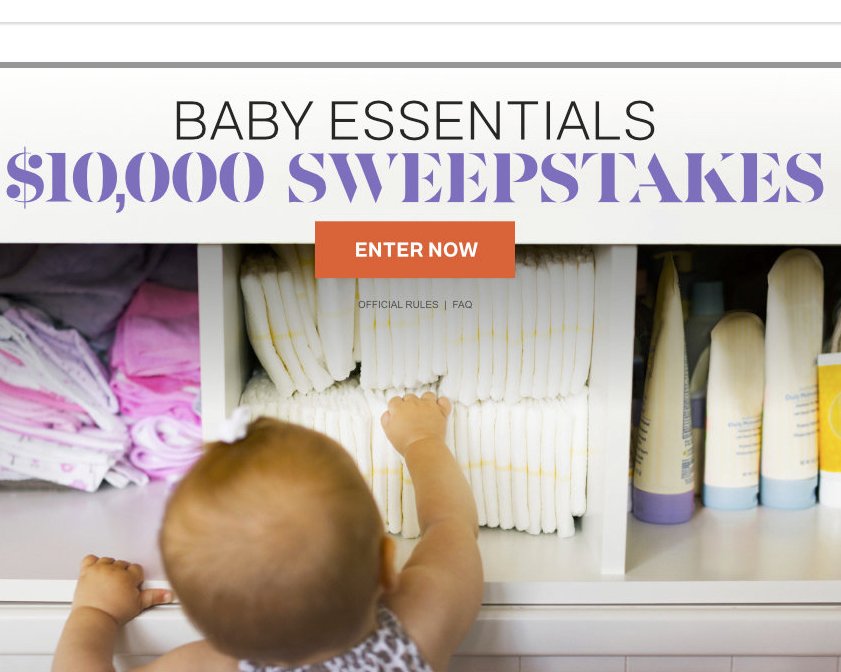 $10k Baby Essentials Sweepstakes