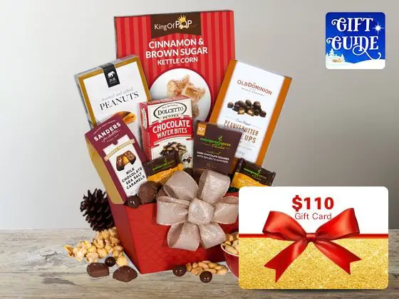 $110 Gift Certificate to Gourmet Gift Baskets