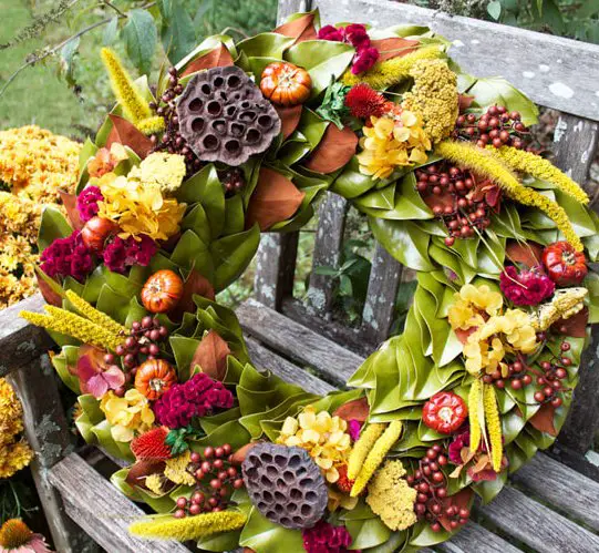 $118 Magnolia Wreath Giveaway!