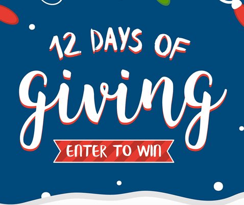 12 Days of Gift Giving Sweepstakes