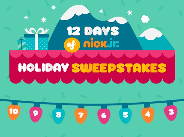 12 Days Of Nick Jr Sweepstakes!