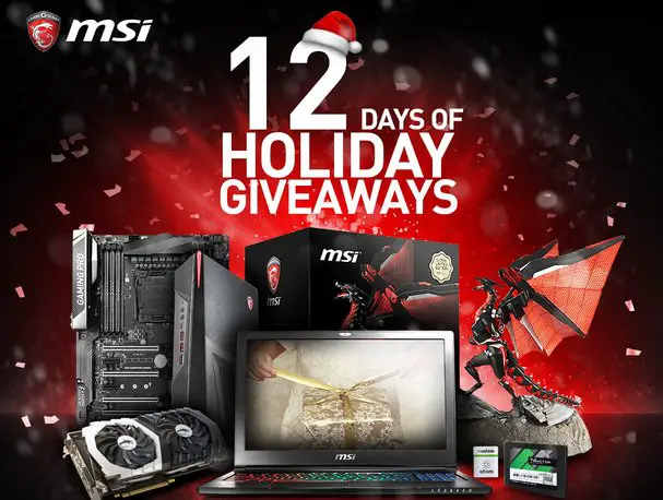 12 Days of Christmas Giveaways
