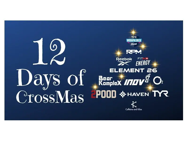 12 Days of CrossMas Giveaway - Win $500 Reebok Gift Card & More (12 Winners)