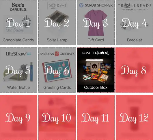 12 Days Of Giving Sweepstakes