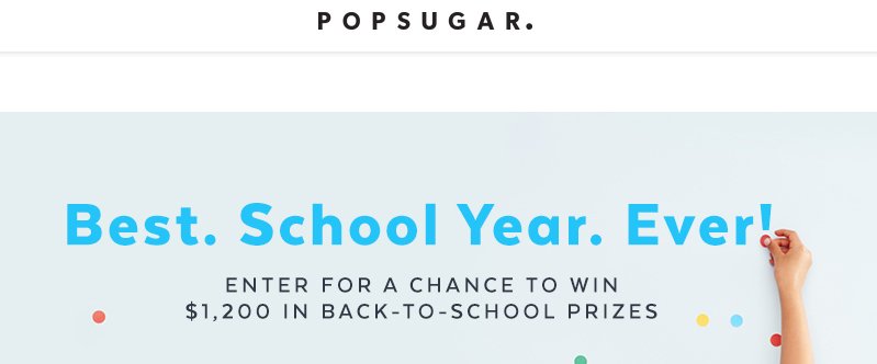 $1200 Back to School Prize Pack!