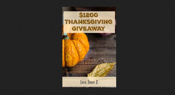 $1,200 Thanksgiving Gift Card Giveaway
