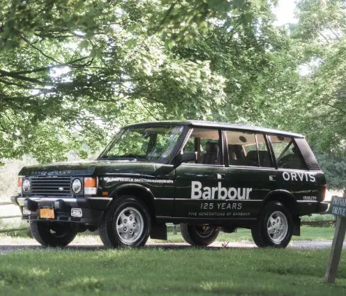 $125,000 Barbour Range Rover 2019 Sweepstakes