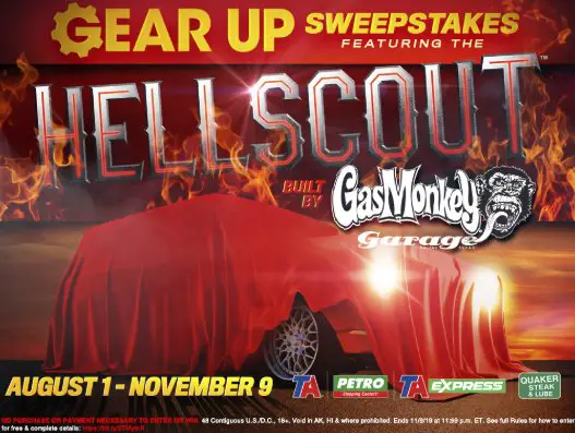 $125,658 Gear Up Sweepstakes