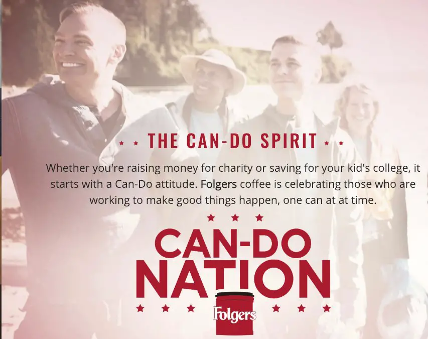 $14,000 Folgers Can-Do Nation