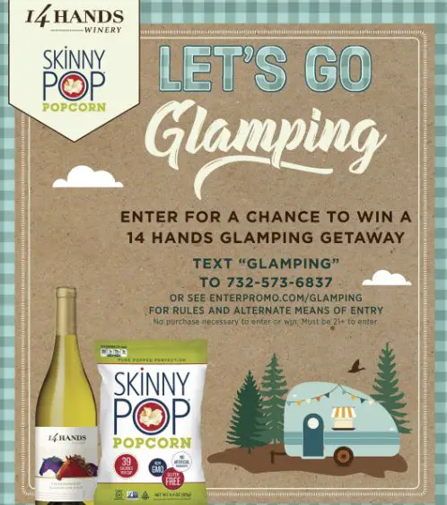 14 Hands Glamping Sweepstakes