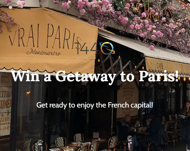 1440 Media Getaway To Paris Sweepstakes - Win $1,800 Paris Getaway