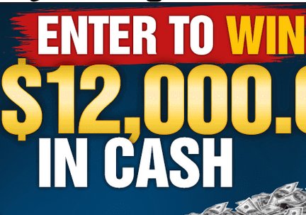 $14,500 Cash Sweepstakes, Free Entry