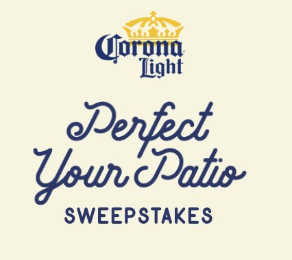 $15,000 Perfect Your Patio Sweepstakes