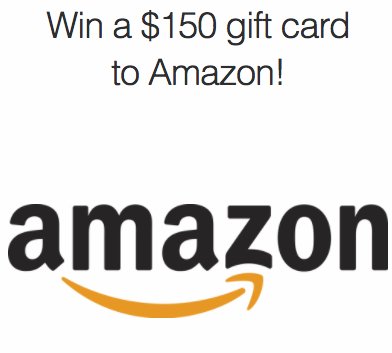 $150 Amazon Gift Card