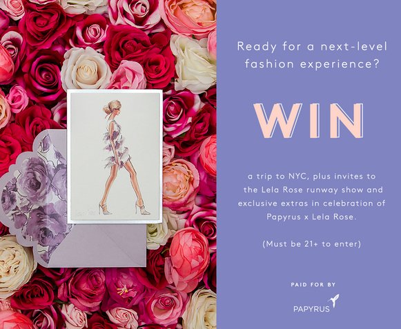 $1,500 Refinery29 + Papyrus Sweepstakes