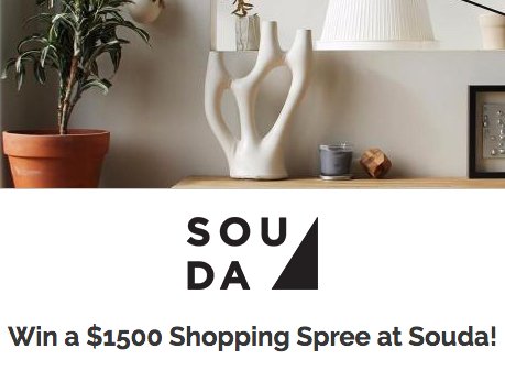 $1500 Souda Shopping Spree