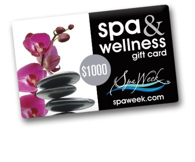 $1,500 Spa Card Giveaway