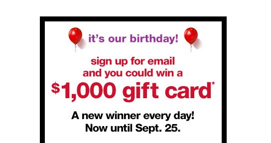 $15,000 Maxx Flash Birthday Bash Sweepstakes!