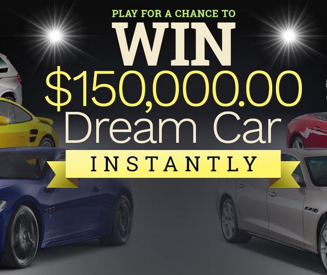 $150,000 Dream Car Cash