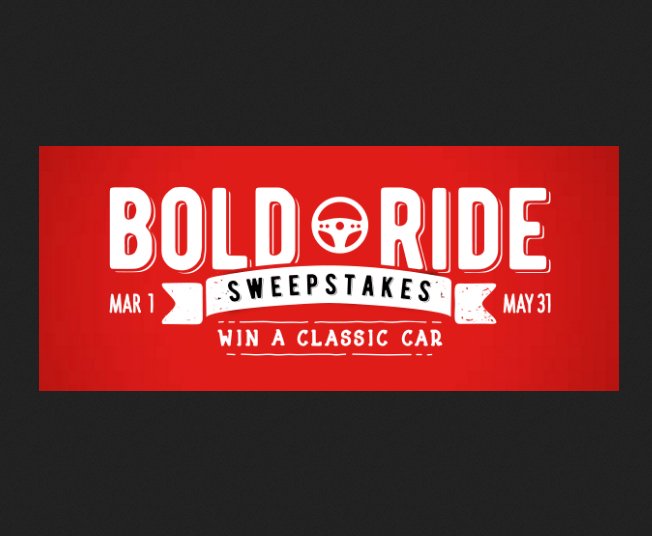 $161,175 Bold Ride IWG Sweesptakes