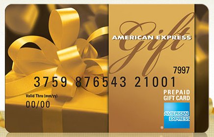 $1,750 American Express Gift Card