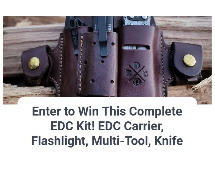 1791 EDC Brand Launch Giveaway - Win A 1791 EDC Kit With Carrier, Flashlight, Multi-Tool & Knife
