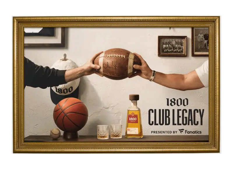 1800 Tequila X Fanatics Giveaway - Win Up To $18,000 Fan Cash