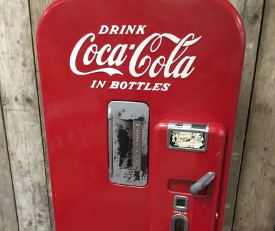 1950 Vendo 39 Coca-Cola Vending Machine Sweepstakes