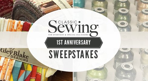 1st Anniversary Sweepstakes, 5 Prizes!