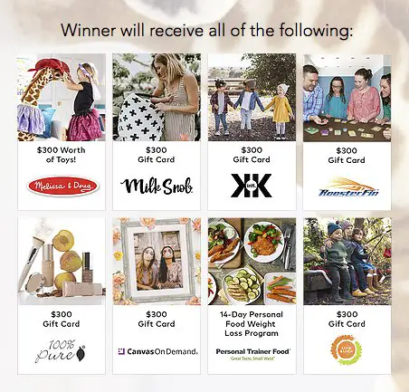 $2,000 Family Prize Pack Sweepstakes