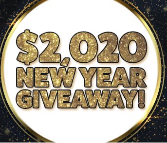 $2,020 New Year Giveaway