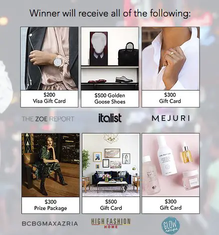 $2,200 Fall Fashion Giveaway