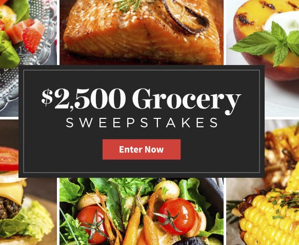 $2,500 Groceries Sweepstakes