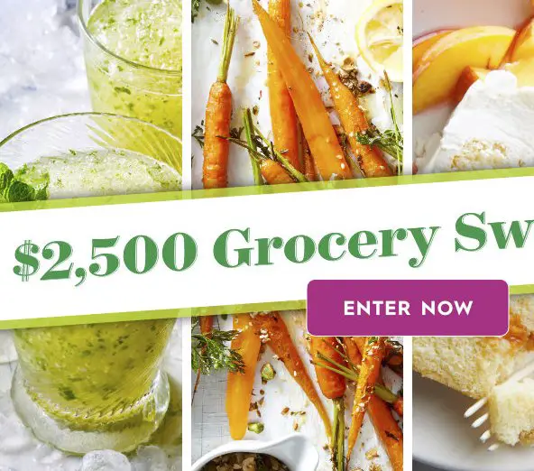 $2,500 Help With Your Grocery Bills