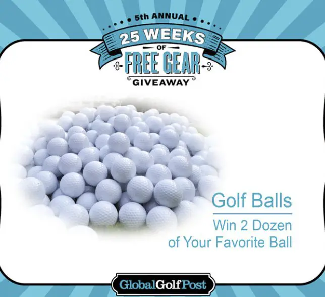 2 Dozen Golf Balls Sweepstakes