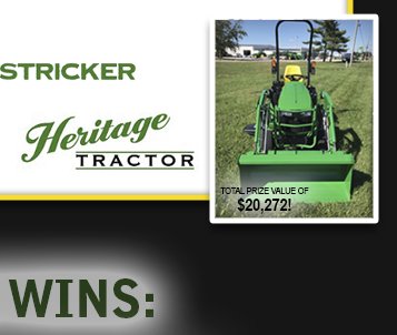 $20,272 John Deere Tractor Giveaway