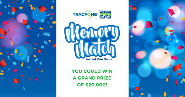 20 Year Anniversary Instant Win Sweepstakes!