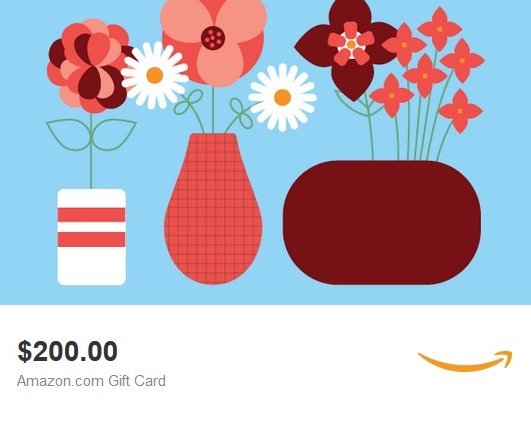 $200 Amazon Gift Card Giveaway