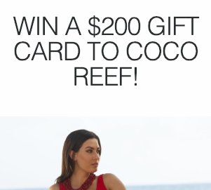 $200 Coco Reef Gift Card