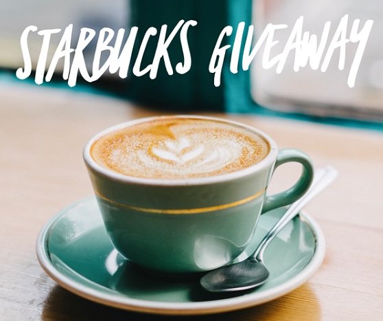 $200 Starbucks Gift Card Giveaway