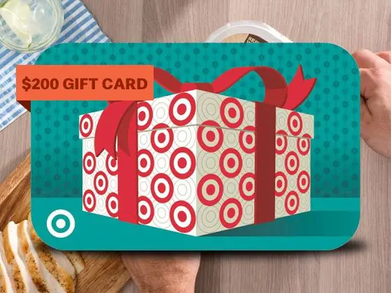 $200 Target Gift Card Sweepstakes (3)