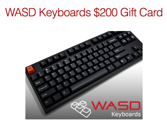 $200 WASD Keyboards Gift Card
