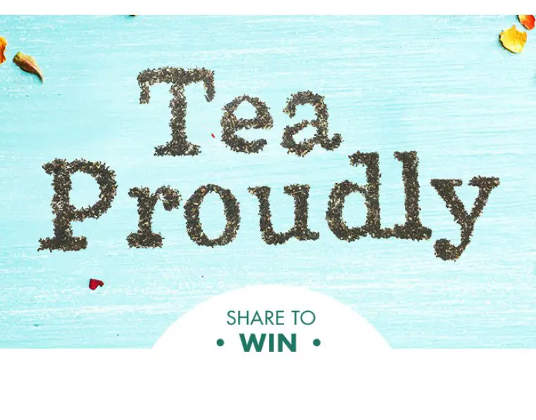 200 Winners! TeaProudly Combo Sweepstakes