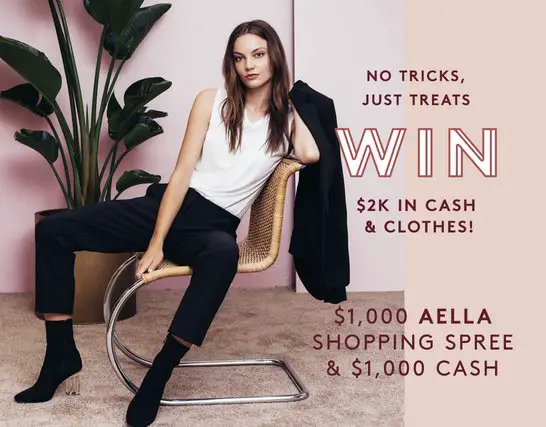 $2,000 Aella Shopping Spree Sweepstakes!